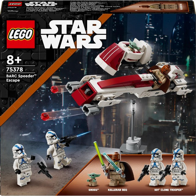 LEGO Star Wars BARC Speeder Escape 75378 building set, UK version