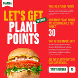 Moving Mountains Superfood Vegetable Spicy Burger 200g, imported from the UK