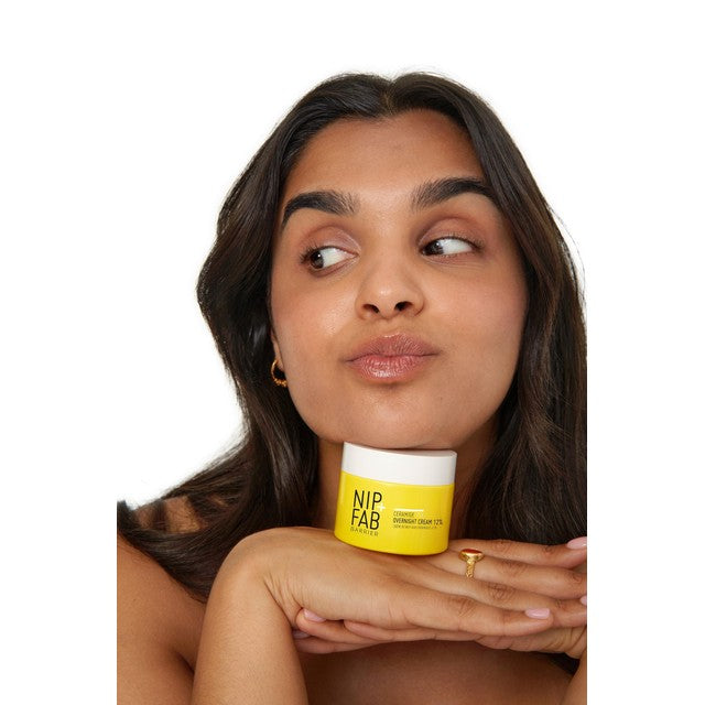 Nip+Fab Ceramide Fix Overnight Cream 12% 50ml, imported from the UK