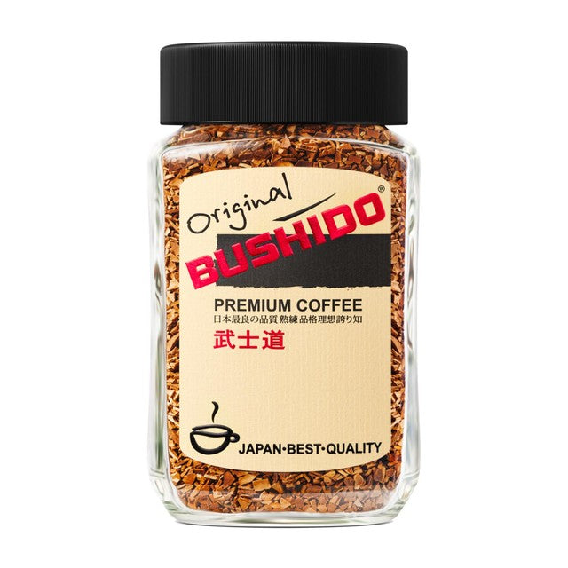 Bushido original instant coffee 100g - British product