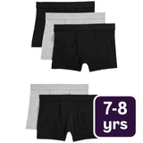 M&S boys cotton stretch trunks grey mix 7-8 years, imported from the UK