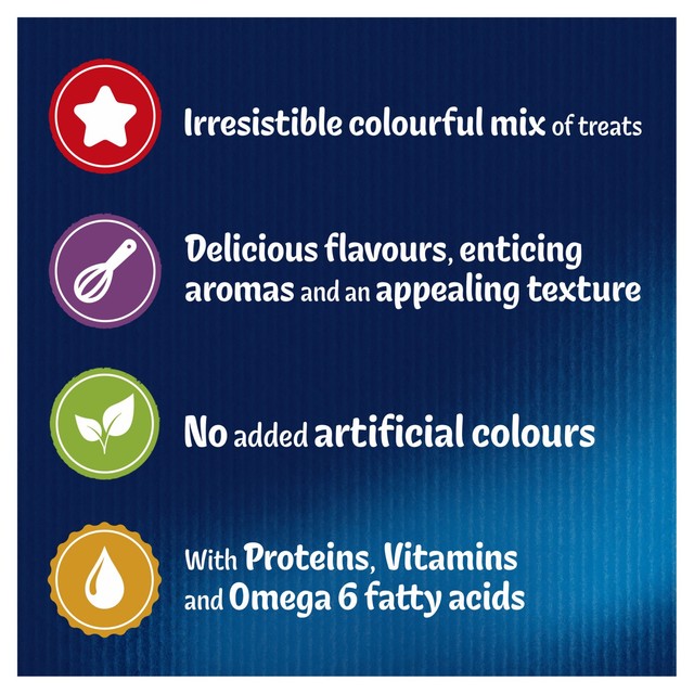 Felix cat treats mixed grill beef chicken salmon 60g - British product