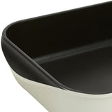M&S cast aluminium roaster ivory 34cm, imported from the UK