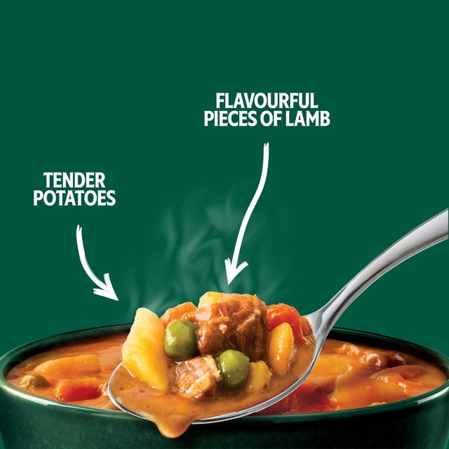 Heinz lamb & vegetable chunky soup 400g can, UK version