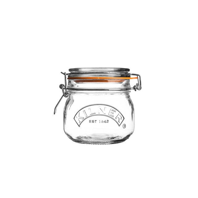 Kilner clip top jar 0.5 litre, UK version