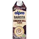 Alpro Barista Cinnamon Roll oat-soya drink 750ml - British product