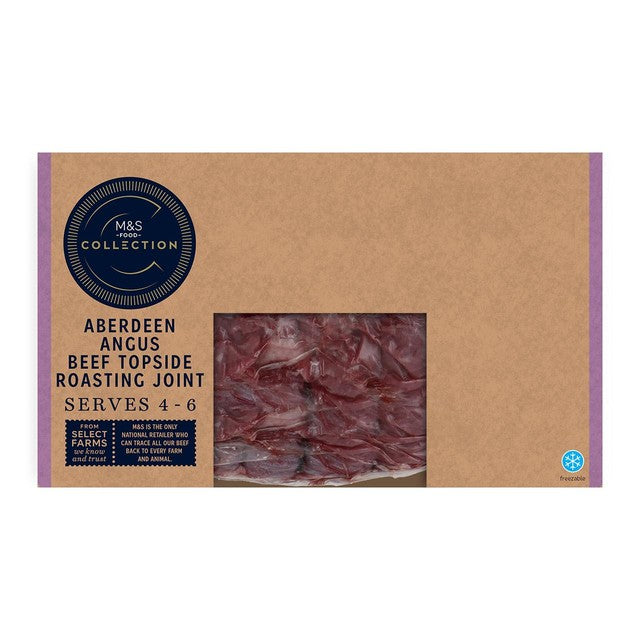 M&S topside beef roasting joint 1.25kg, imported from the UK