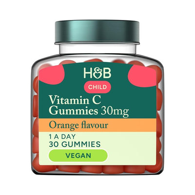 Holland & Barrett Kids Vitamin C Orange Vegan Gummies 30 Gummies