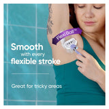 Gillette Venus Deluxe Smooth Swirl Contour razor blades 6-pack, UK version