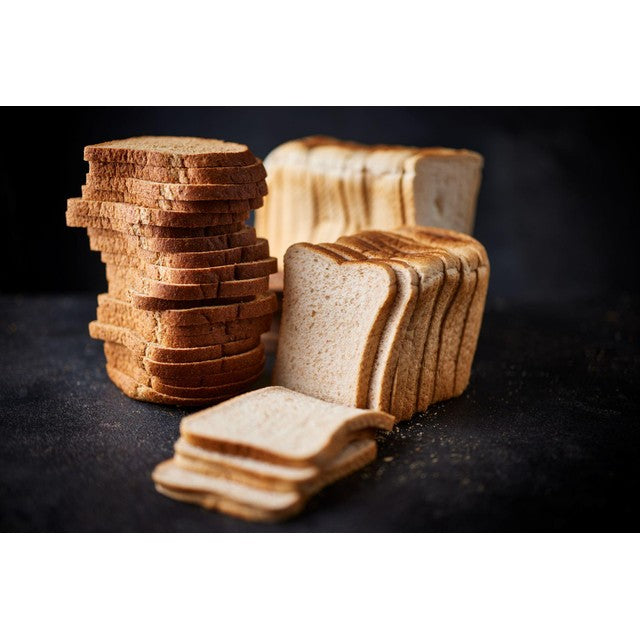 M&S wholemeal medium sliced bread 800g, imported from the UK