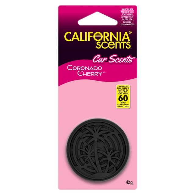 California Scents Coronado Cherry Car Air Freshener - British product