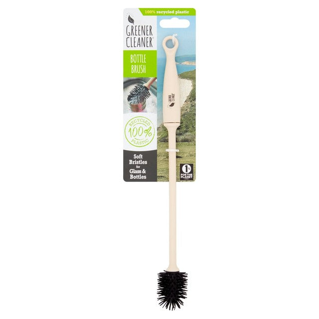 Greener Cleaner 100% recycled plastic bottle brush, UK version