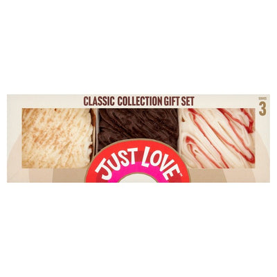 Just Love Food Classic Collection Carrot, Chocolate & Victoria Cakes Gift Box 275g
