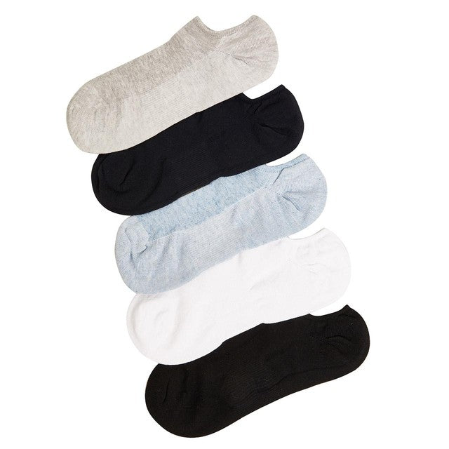 M&S women's ultimate comfort trainer liners white mix 3-5, imported from the UK