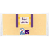 Ocado extra mature cheddar cheese 400g, imported from the UK