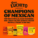 Gran Luchito lightly salted corn tortilla chips 170g, UK version