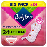 Bodyform Ultra Long sanitary towels 24 pack - British product