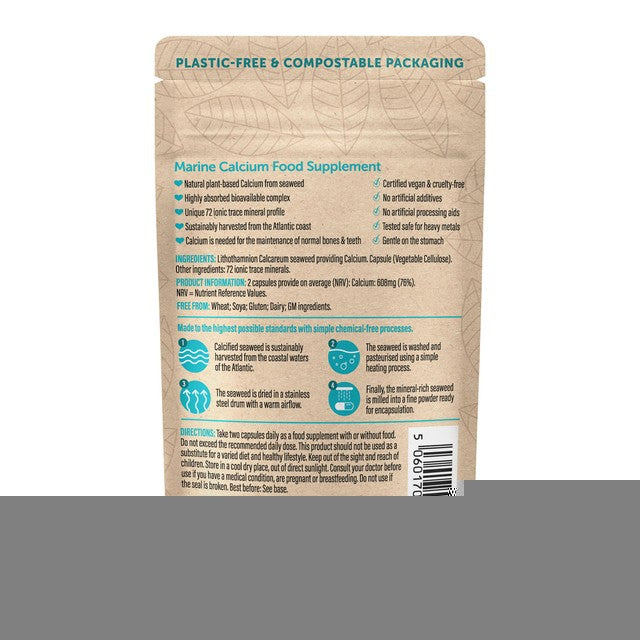 Together Health natural calcium from seaweed supplement capsules (British brand)