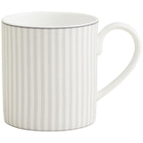 M&S Hampton stripe mug grey mix One Size, UK version