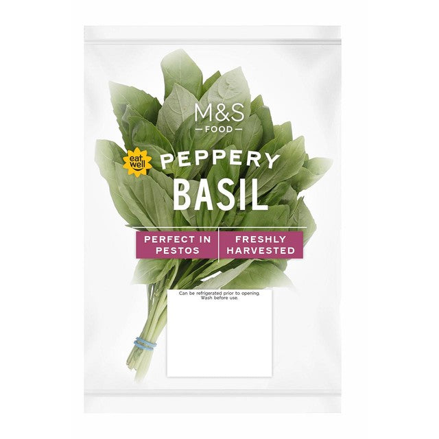 M&S fresh basil 25g - British product
