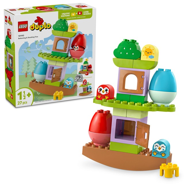 Lego DUPLO Balancing & Stacking Tree educational toy 27 pieces, UK version