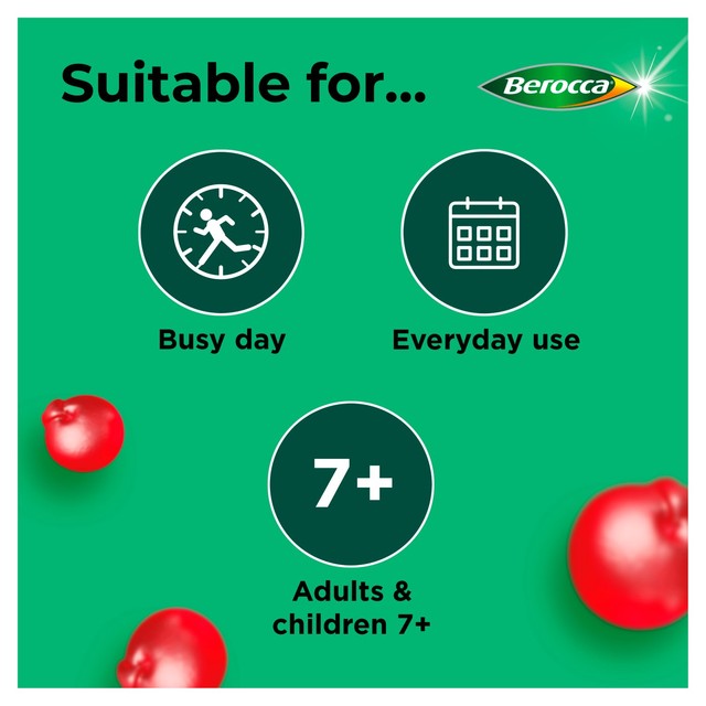 Berocca cherry vitamin gummies 60 pack - British product