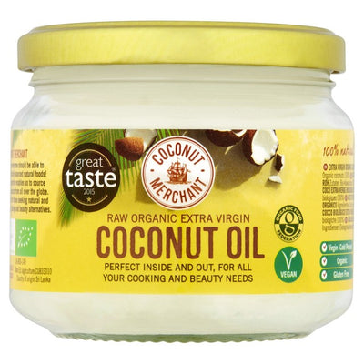 Coconut Merchant Rå Økologisk Extra Virgin Kokosolje 300ml