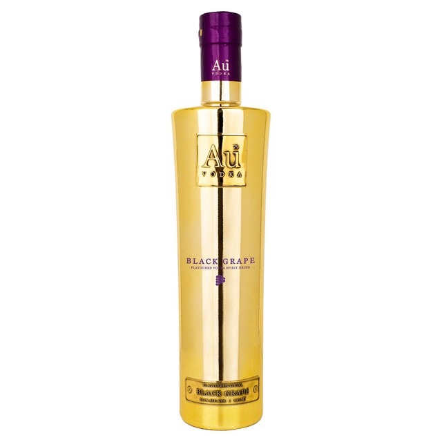 Au Vodka Black Grape vodka 70cl - British product