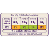 Ocado garlic and herb chicken breast escalopes 343g, imported from the UK