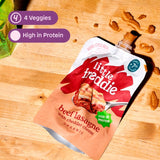 Little Freddie Organic Beef Lasagne with Cheese baby food pouch 130g, UK version