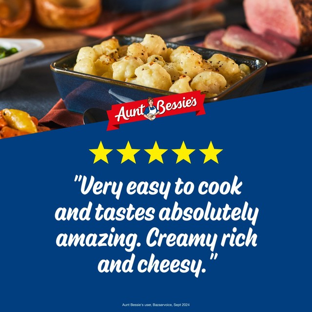Aunt Bessie's cauliflower cheese 550g - British product