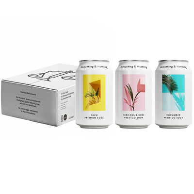Something & Nothing Blandet Pakke Premium Brus 12 x 330 ml