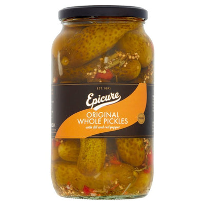 Epicure Original Whole Pickles with Dill and Red Pepper 970g