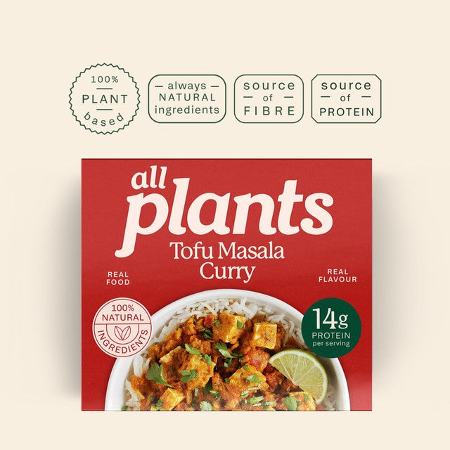 Plants Tofu Masala Curry 300g - British product