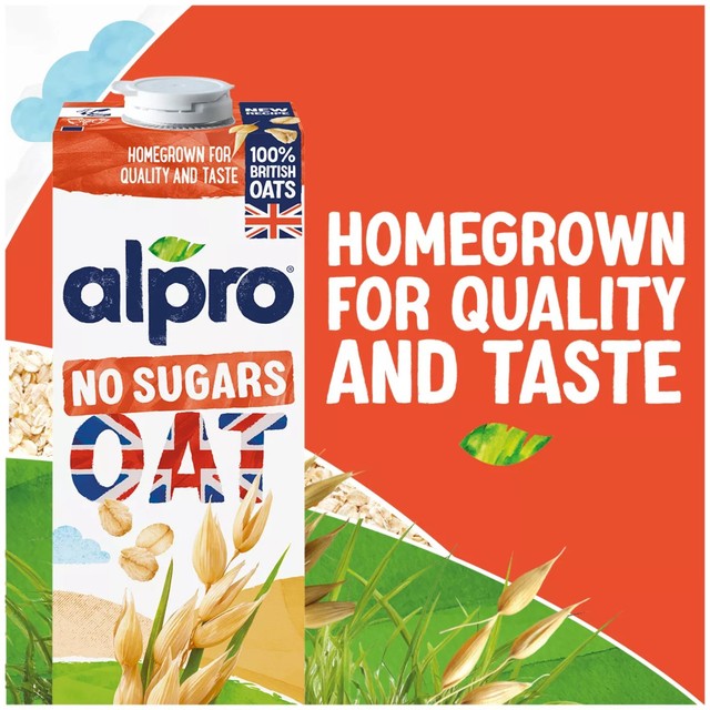 Alpro Oat No Sugar dairy-free drink 1L - British product