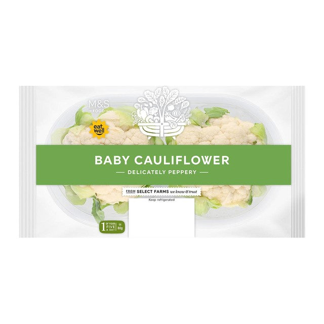 M&S baby cauliflower, imported from the UK