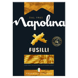 Napolina fusilli pasta 500g, imported from the UK