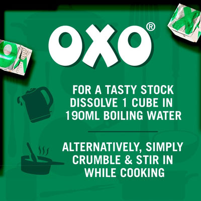 Oxo 24 Grønnsakskraftterninger 142g