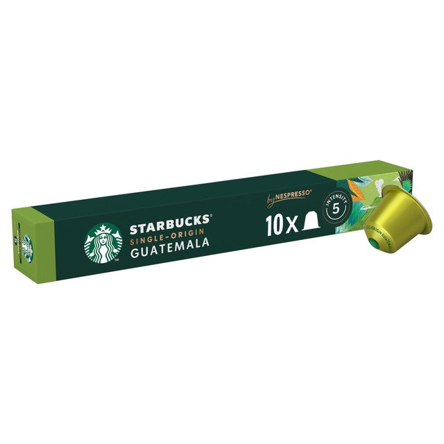Starbucks Single Origin Guatemala coffee pods 10 pack (British brand)