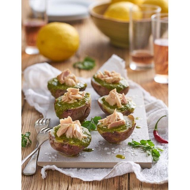 Ortiz white tuna fillets 126g - British product