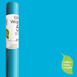 Deva Designs blue gift wrap roll 5m x 50cm - British product
