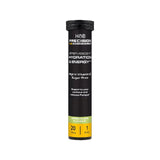 Precision Engineered hydration and energy effervescent lemon and lime tablets, UK version