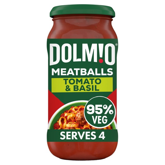Dolmio Bolognese Meatball Tomato & Basil Pasta Sauce 450g - British product
