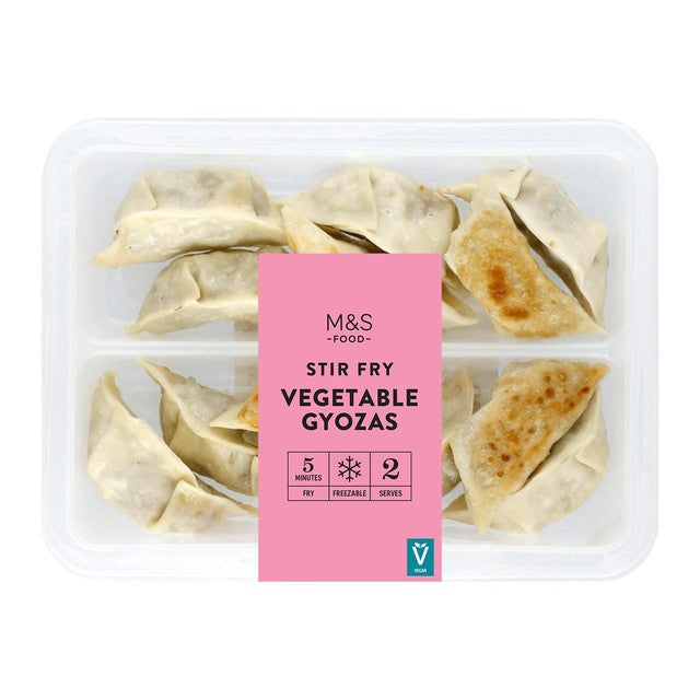 M&S Vegan Vegetable Gyozas 192g, imported from the UK