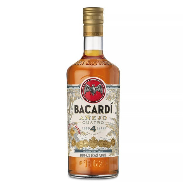 Bacardi Añejo 4 Year Old rum 70cl - British product