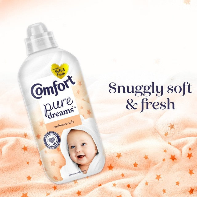 Comfort Cashmere Soft Sensitive Fabric Conditioner 900ml - British product