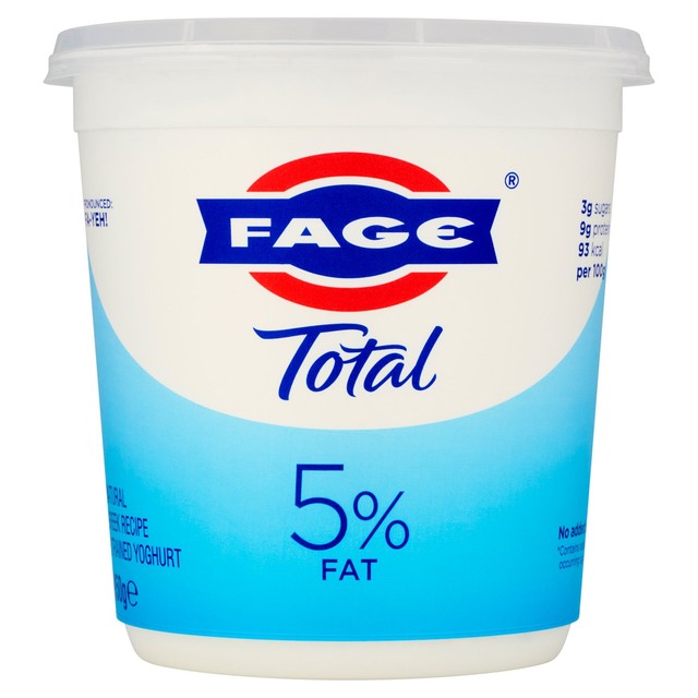 Fage Total Greek Strained Yoghurt 5% Fat 950g - British product