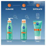 Nivea Derma Skin Clear Scrub 150ml, imported from the UK