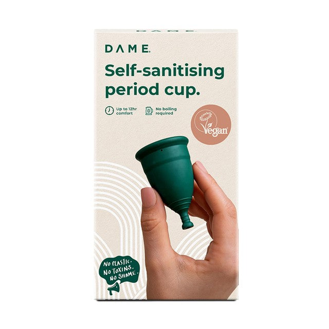 DAME Self-Sanitising Menstrual Cup Large - British product