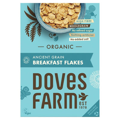 Doves Farm Organic Ancient Grain Cereal Flakes 375g
